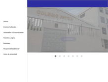 Tablet Screenshot of colegiopatria.edu.mx